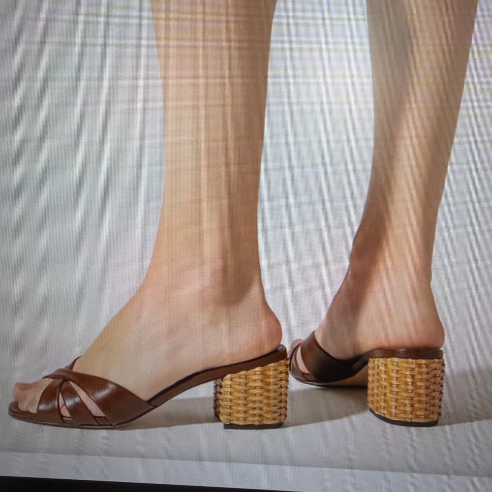 SCHUTZ Keefa Block Mule Sandals